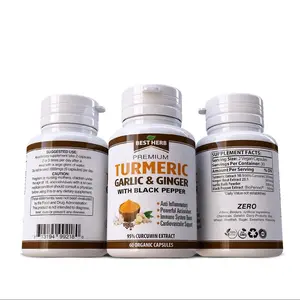 Organic Turmeric Garlic & Ginger w/ Black Pepper Health