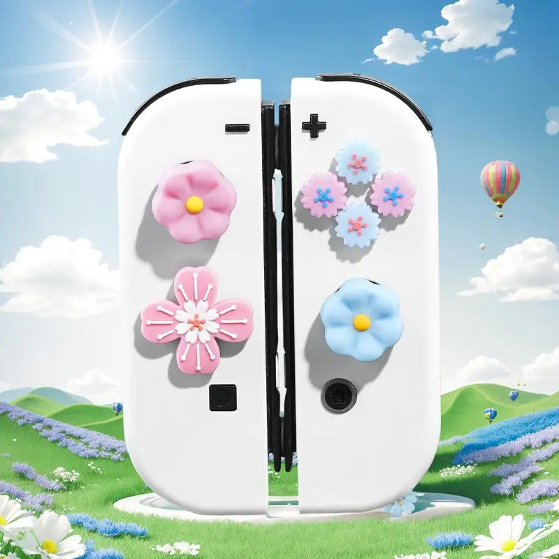 For Joy-con【Flowers】keycap