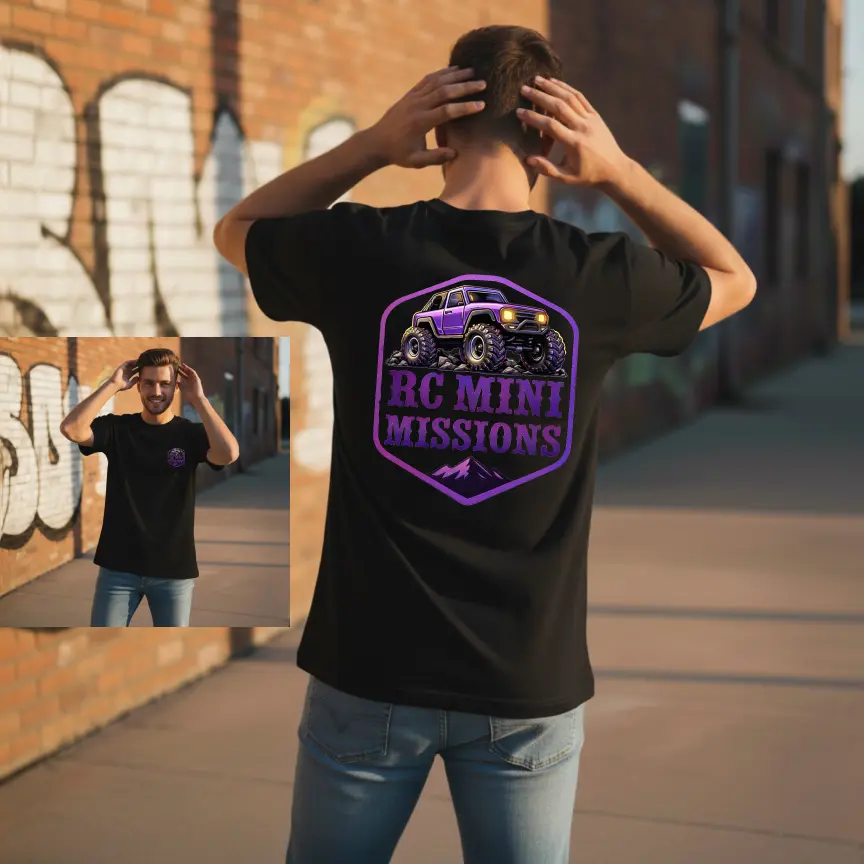 RC Mini Missions T-shirt - Glow inthe dark