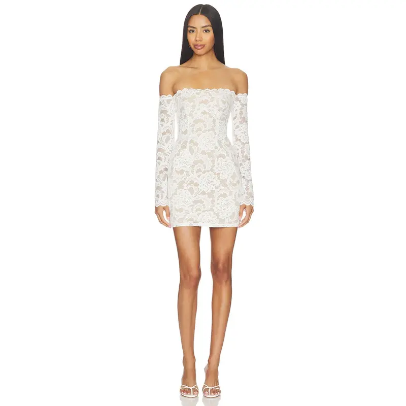 knee length dresses for ladies Nookie Zen Mini Dress - Nude
