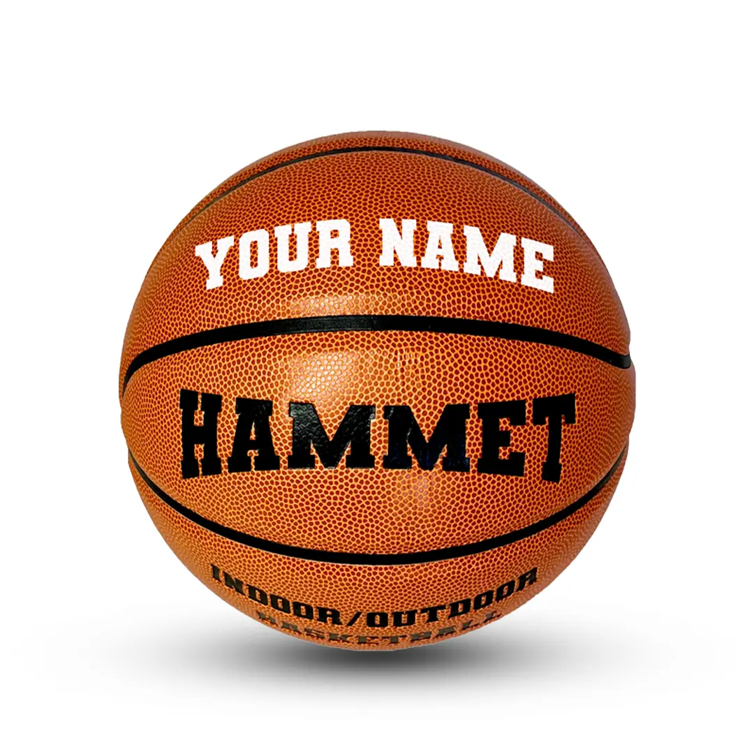 Customized Hammet Indoor Outdoor Basketball Multiple Sizes