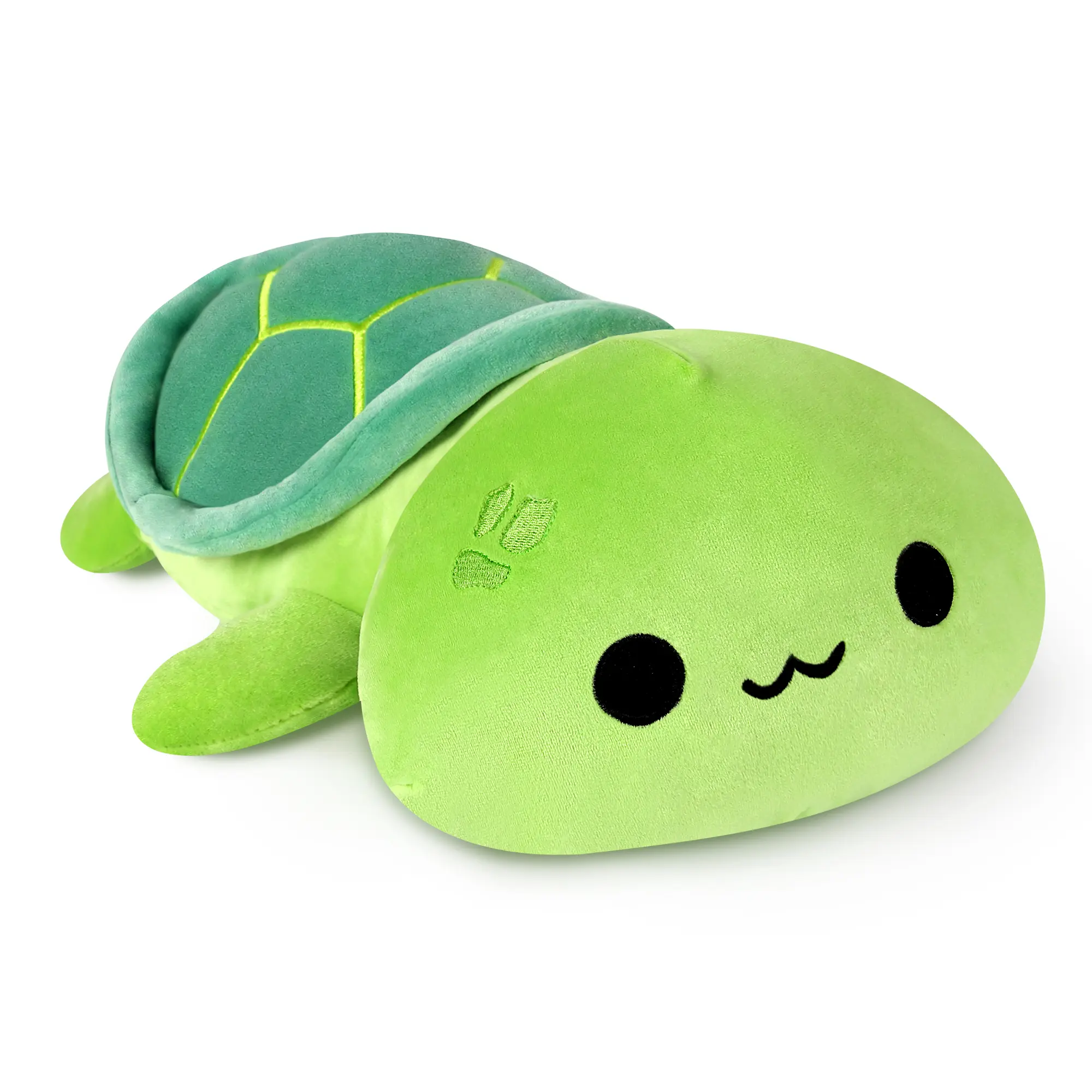 ONSOYOURS Green Sea Turtle Plush Stuffed Animal Toy 13", Cute Kawaii Tortoise Plushie Pillow, Soft & Huggable for Kids, Adults & Aesthetic Room Decor Gift