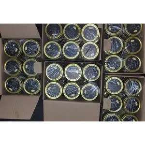 Jumbo Tealights - Gold Candle Tin