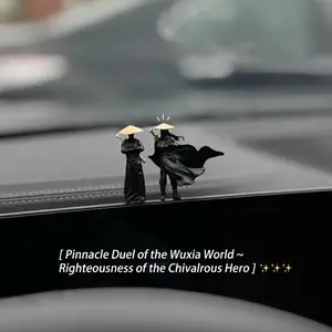 Solitary Swordsman in Cold River · Ancient Jianghu Hero Ornament2026 New Arrival Car Dashboard Decoration