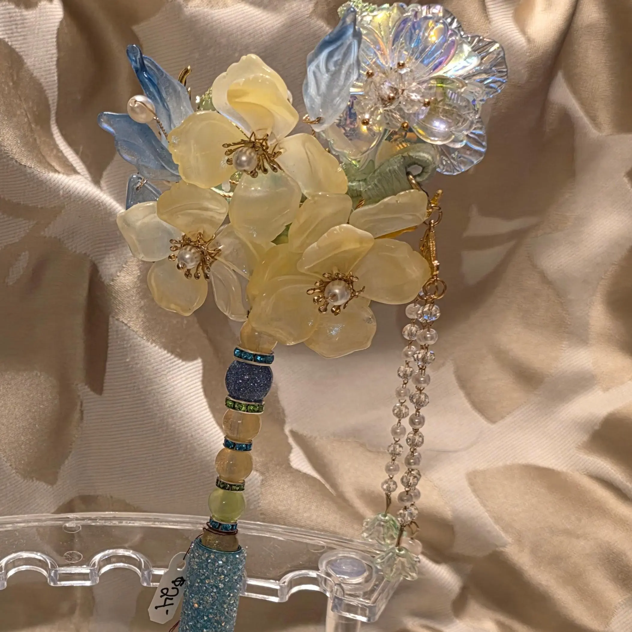 Elegant Beaded Pens, Office Writing Tool for Fashion Lovers