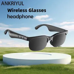 ANKRIYUL 2 IN 1 wireless glasses headphone for outdoor sunglasses headphone bikecycling hiking walking