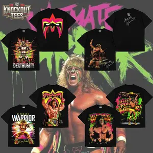 [Collection] The Ultimate Warrior V Premium Cotton T-Shirt, The Face-Painted Legend VIntage T-Shirt, The Power of the Warrior Acid Washed Shirt, Ultimate Warrior Fans Shirt, WWE Wrestling Graphic Tee for Fans, gift for WWE fans