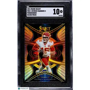2021 Panini Select Patrick Mahomes II #PHE-1 Phenomenon Silver Prizm SGC 10