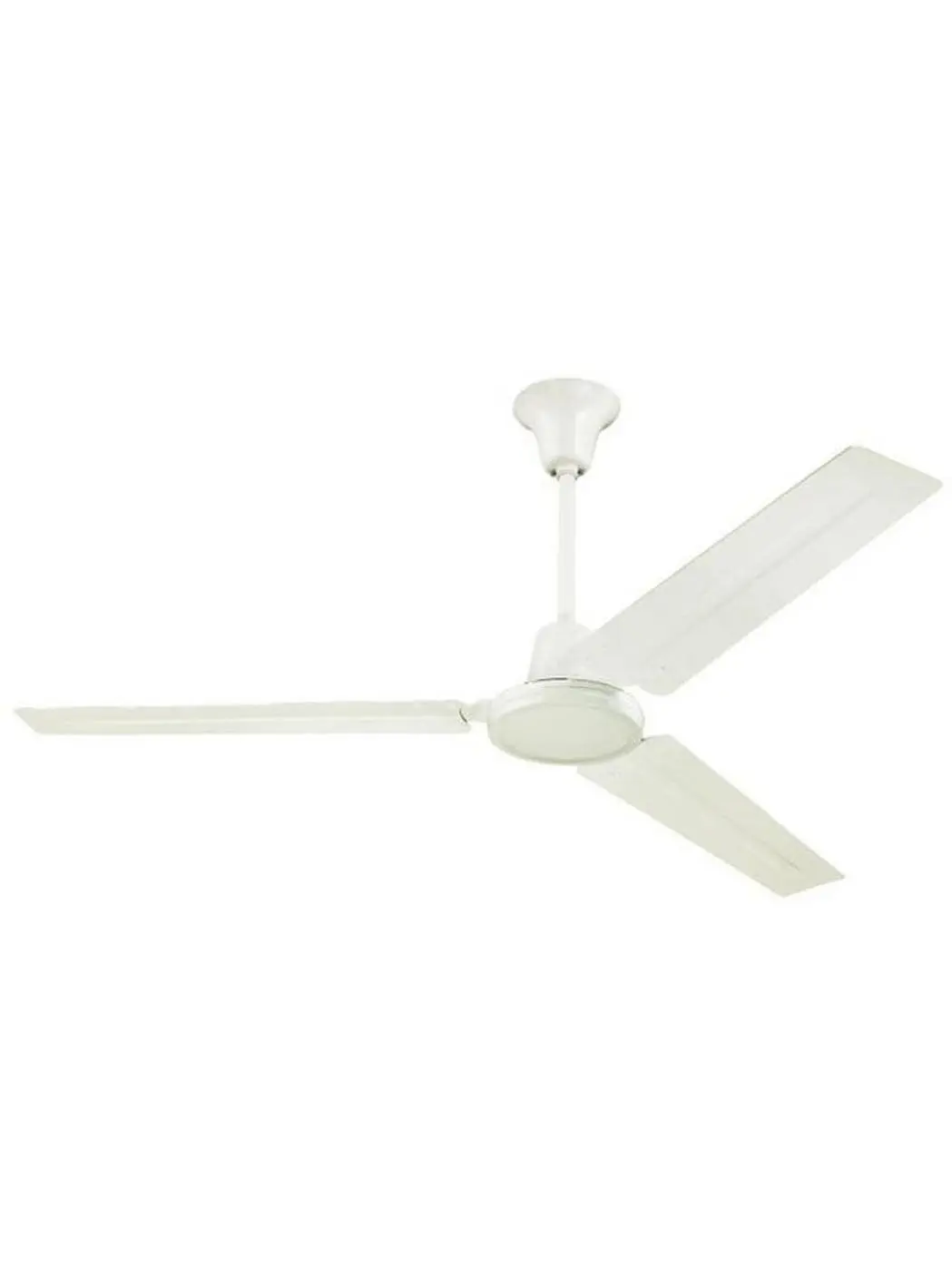 Westinghouse 56 in. Industrial Cooling Ceiling Fan - 3 White Steel Blades, White, Wall Control, Multi-Setting Powerful Industrial Ceiling Fan, Cooling Ceiling Fans, Industrial Ceiling Fans