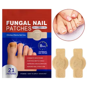 Fungal Nail Patches 21pcs Easy To Use Long Lasting Gentle On Nails Foot Care Patches Suitable For All Skin Types Nail Repair Solution
