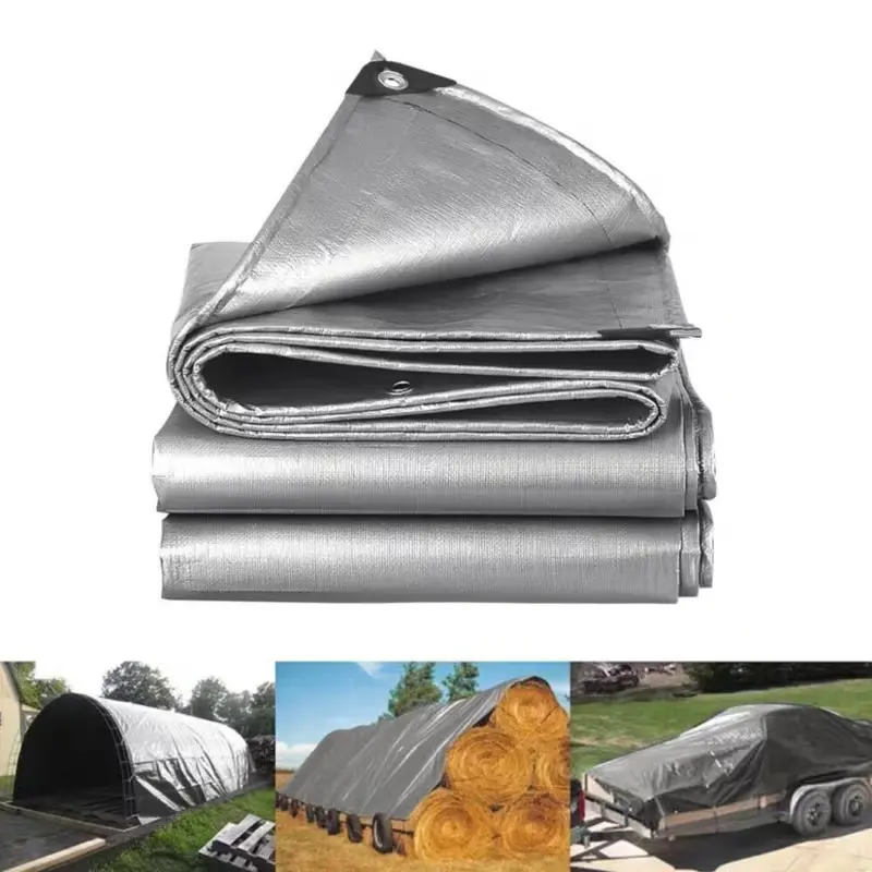 Waterproof Sunshade Tarp, Extra-Thick Canopy Large Waterproof Sheet, Suitable for Cars, Home, Camping, Rain Cover, Protective Shelter, Perfect Christmas Gift, Ideal New Year Present outdoor  tarp