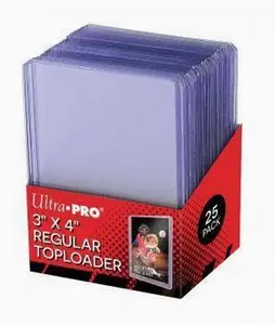 Ultra PRO Toploaders (3" x 4") – 25 Count – Rigid Card Holders