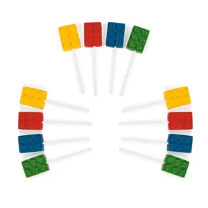 Bulk 144 Pc. Color Brick Lollipops