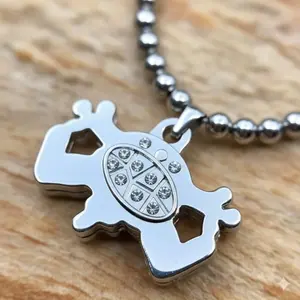 Y2K Homer Chain Hip Hop Rock Chain Men's Fashion Necklace, Exquisite Gift Necklace with Gift Box