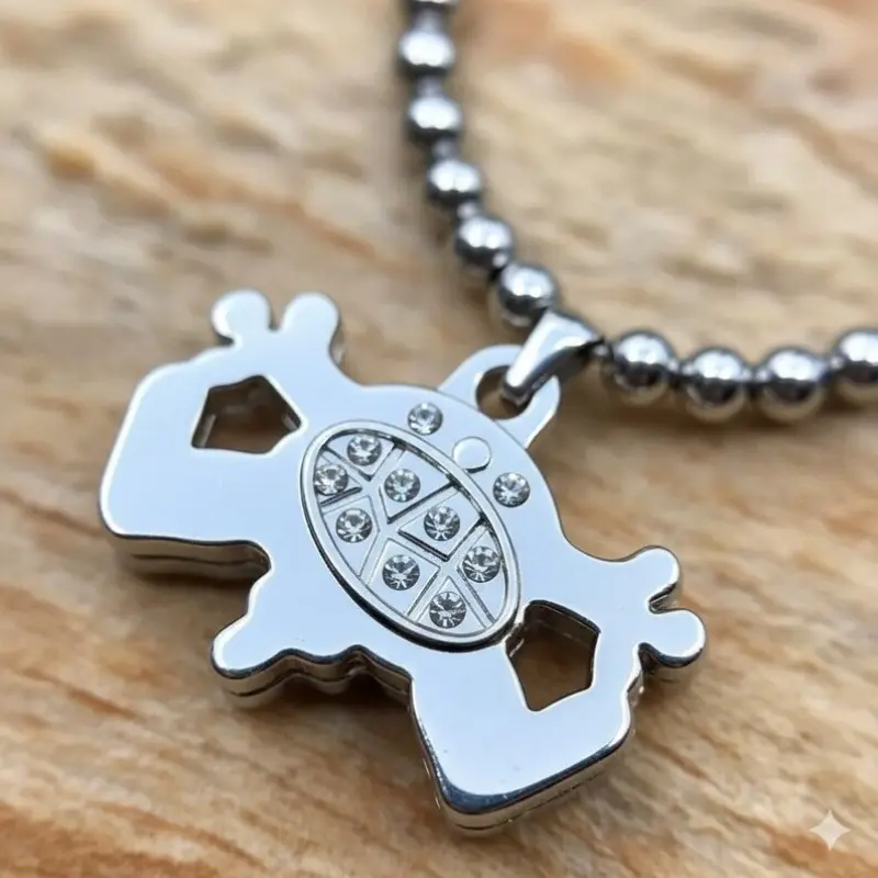 Y2K Homer Chain Hip Hop Rock Chain Men