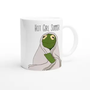 Hot Girl Summer - Kermit Mug - Ceramic Mug