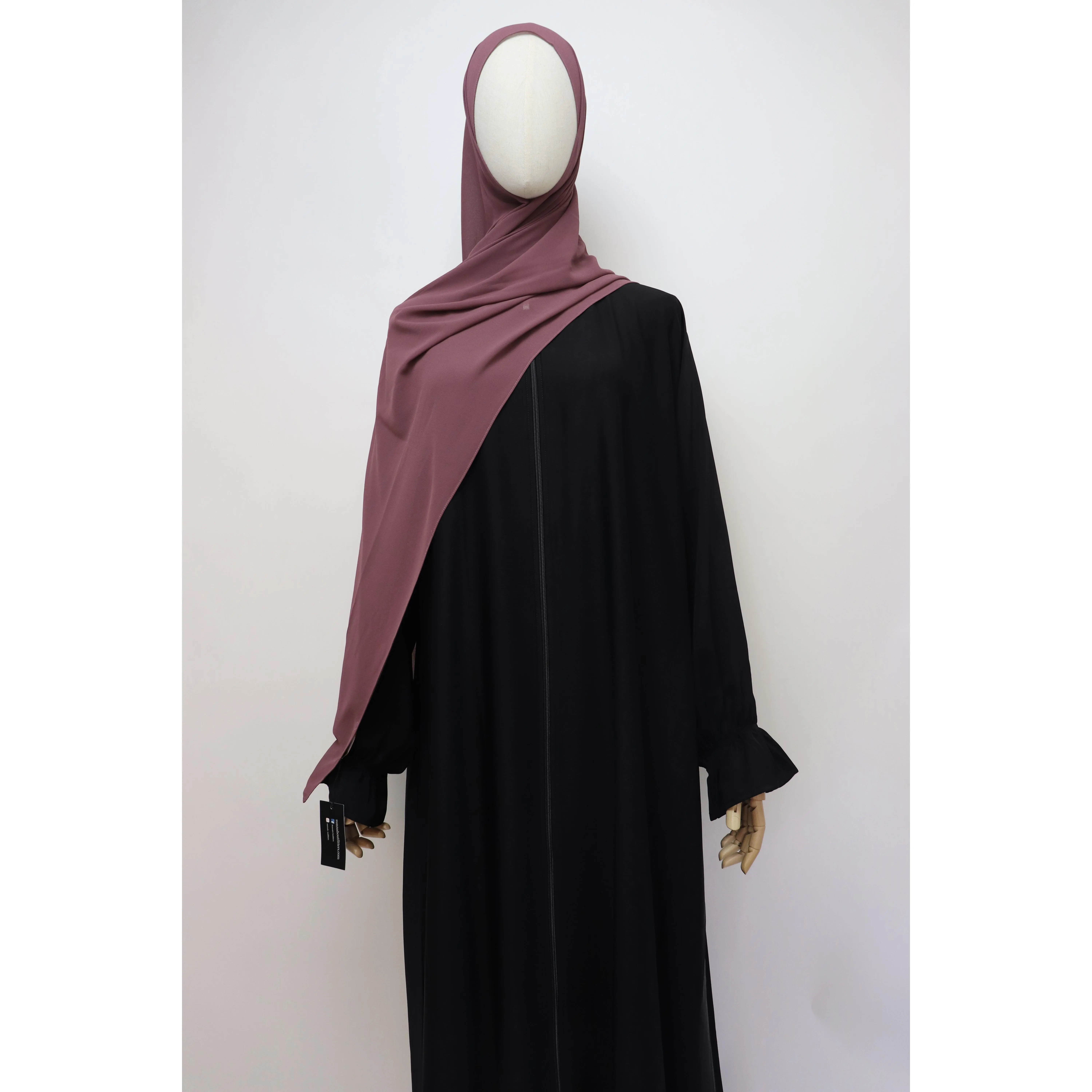 Premium Chiffon Hijab Standard Size - Mauve