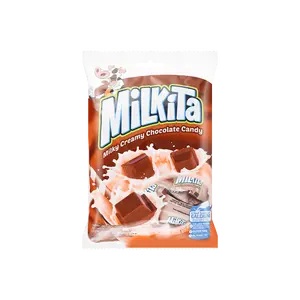 Milkita Chocolate Milk Candy 4.2oz - Indonesian Sweet Treat, Chewy Milk Bites for Kids & Adults