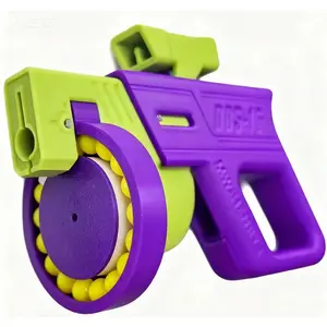 New 3D printed DBD-16 can-fire repeatedly model toy, a small toy BB launcher that is compact and easy to carry