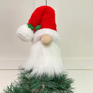 Santa Gnome Tree Topper