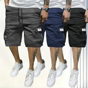 Men’s 3-Piece Short Set with Slanted Pockets Everyday Wear, Perfect for Street Style, Skateboarding, and Camping