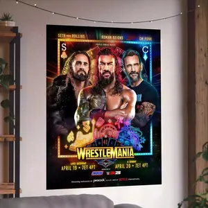 WWE Las Vegas During WrestleMania 41 2026 Poster