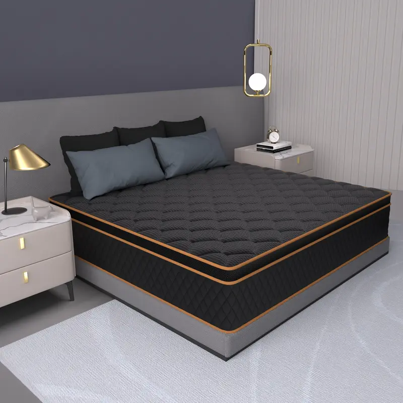 Valentine's Day Gift for Couples 10‘’12‘’14 Inch Space-Saving Mattress 6-Layer Therapeutic Foam Twin Size Cooling Gel Support for Back Comfort Medium Firm Feel CertiPUR-US Bed in a Box for a Romantic Night’s Sleep