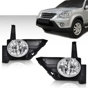 Fit For 2005-2006 Honda CR-V CRV Bumper Fog Lights Driving Lamps w/ Switch+Bulbs