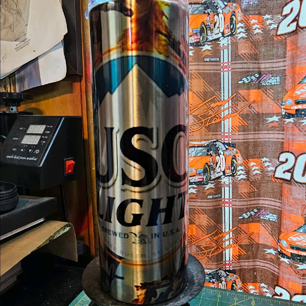 20 oz bush light tumbler