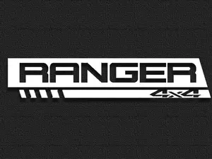 Ranger 4x4 Truck Vinyl Decal Set of 2 High-Quality Stickers for Vehicles