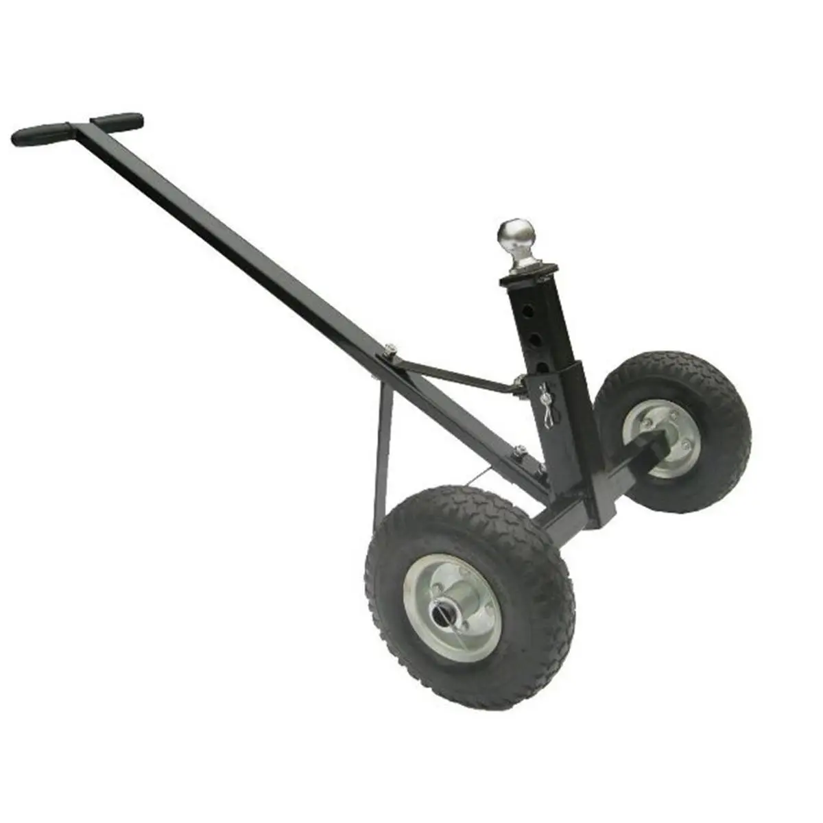 212 MAIN Adjustable Trailer Dolly (Tow Tuff TMD-600AFF Model) – Aluminium Hammertone Sports & Outdoor Leisure Equipment with Adjustable Height, Moves Trailers
