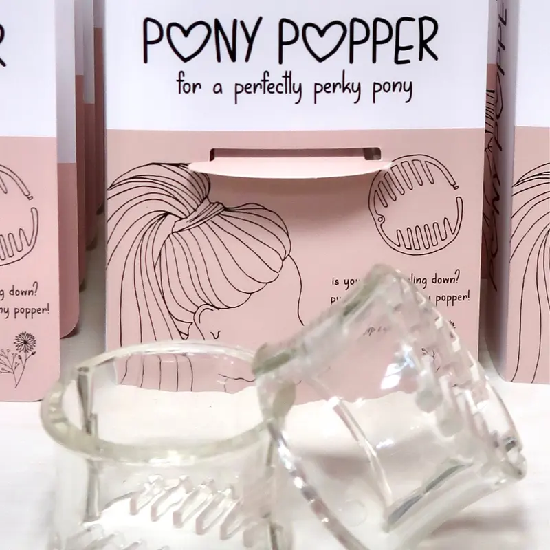 Pony Popper Hair Clip for Fuller and Thicker Ponytail - Fashion Accessories