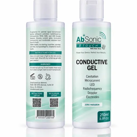 Absonic Touch - Conductive Gel with Aloe Vera - 8.5 oz - 2-Pack