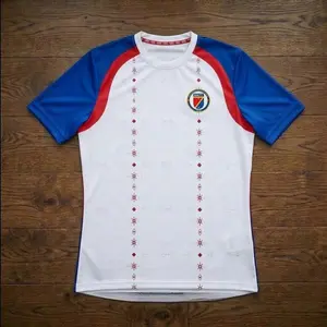 [Hot Today] - Haiti 2025-26 Away Soccer Jersey - Full Print Logo