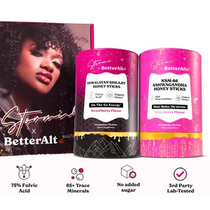 (Limited Edition) Stormi x BetterAlt | De-stress & Energy Kit, HSN Gummies & Undereye Patches | Lab-tested | Energy & Beauty supplements