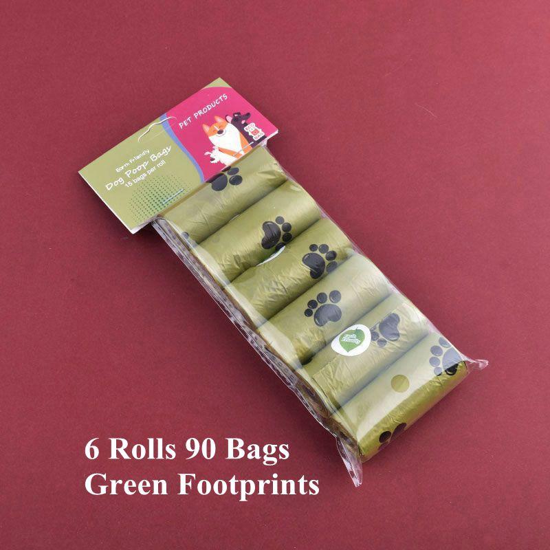 1/42 Roll Pet Biodegradable Trash Bag Dog Poop Bags Bulk  Scented Poop Bag Degradable Cat Waste Bags Dog Poop Dispenser