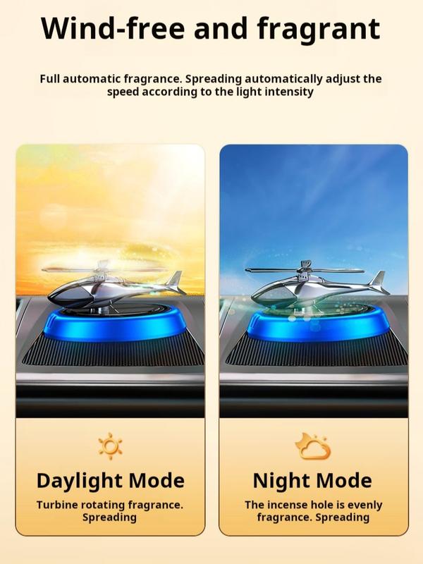 Solar-Powered Car Fragrance Diffuser — Sunlight-powered, no charging needed. Eco-friendly and energy-efficient, it naturally releases lasting fragrance to keep your car fresh, accompanying every journey with pleasant scent.