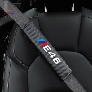 PU leather shoulder relief cover For BMW E46 E90 E39 E60 E36 E30 E61 E91 E92 E87 car accessories