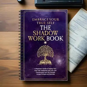 This Is a Spiral Bound Shadow Workbook, Essential Guide for Personal Development, Perfect for Self-Improvement & Growth