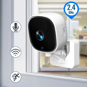 Window Security Camera, WiFi Indoor Security Camera,Motion Detection & Alert, Two-Way Audio, Dual Storage Options, Simple Setup, Person & Motion Detection,24/7 Recording for Home Apartment Safety