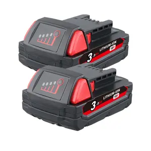 3000mAh Battery Replace for Milwaukee M18 Cordless Power Tools 18V XC Lithium Replacement Battery 48-11-1815 high quality