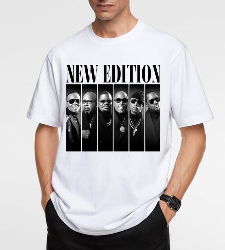 New Edition Shirt, Retro The New Edition Graphic Tee, New Edition Tour 2026 Merch Tee, New Edition R&B Band Tour Shirt, Gift For Fans