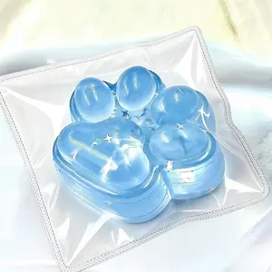 Taba Squishy Cat Paw, 4 Style Fufu Fidget Squeeze Toys, Cute Kawaii Sticky Squish, Stress Anxiety Relief Soft Sensory Toys Kids, Party Favors/Easter Eggs Fillers Basket Stuffers/Valentine's Day Gifts
