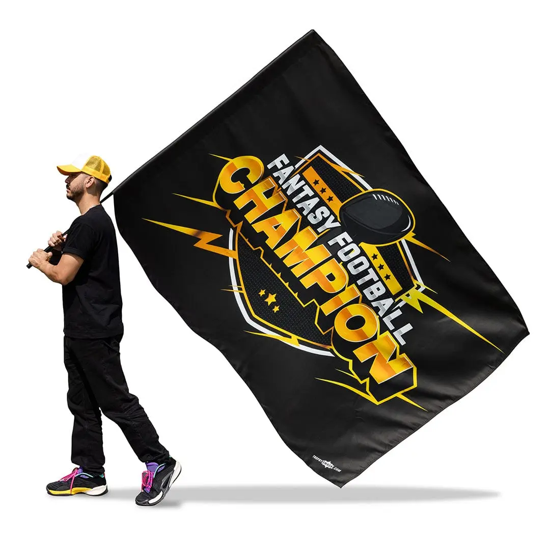 Fantasy Football Champion Flag 6ft Fantasy Football Champion Flag 6ft