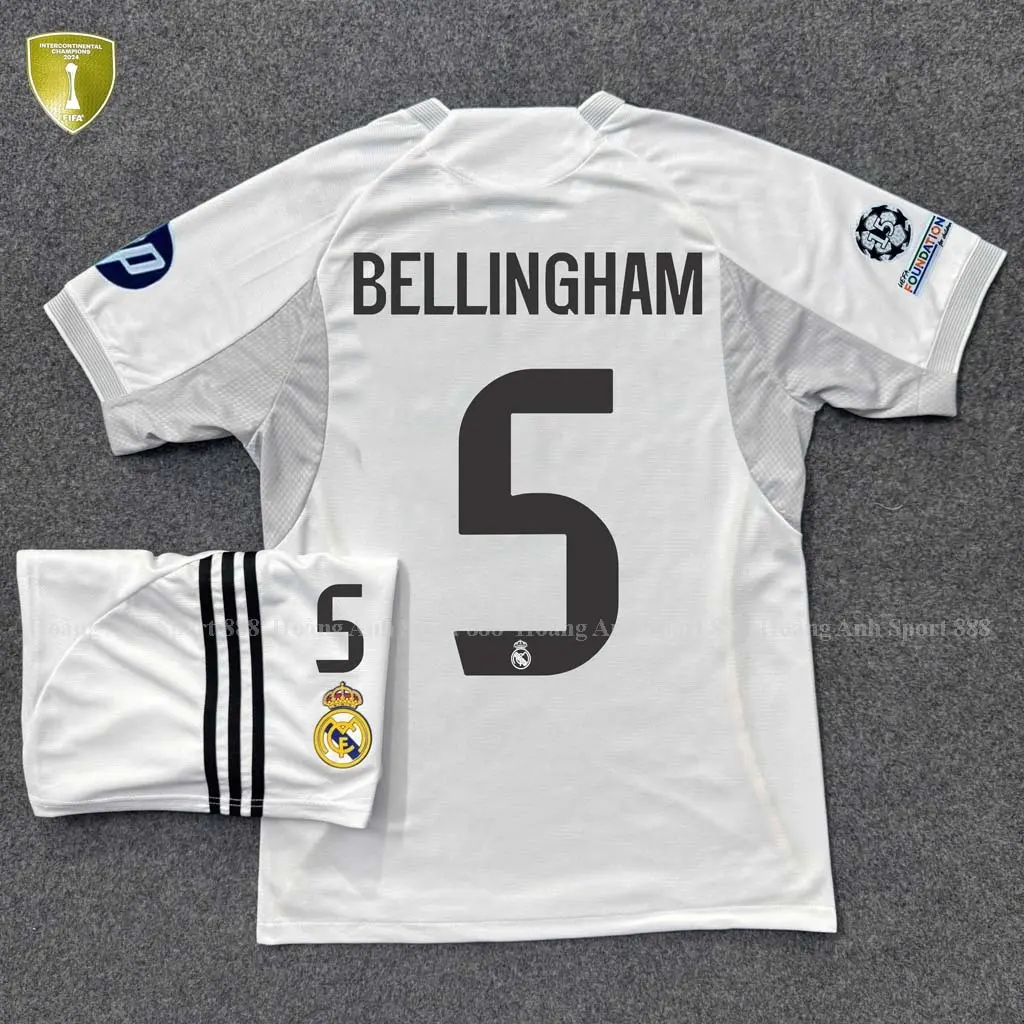 2025/2026 Real Madrid  home kit (white)