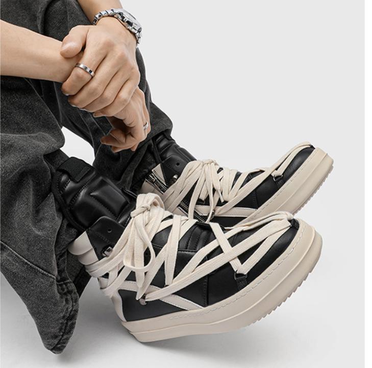 Head-Turning Chunky Sole High-Tops | Instant Street Style Upgrade