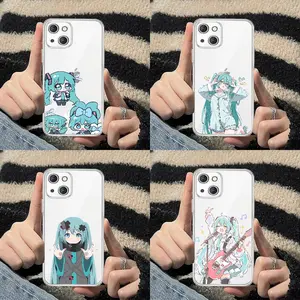 J-HatsI-une U-Miku Phone Case  Transparent Cover Stylish & Durable New Year Gift: Fashionable Phone Case for iPhone 17 16 15 14 13 12 11– Perfect Blend of Protection and Trend