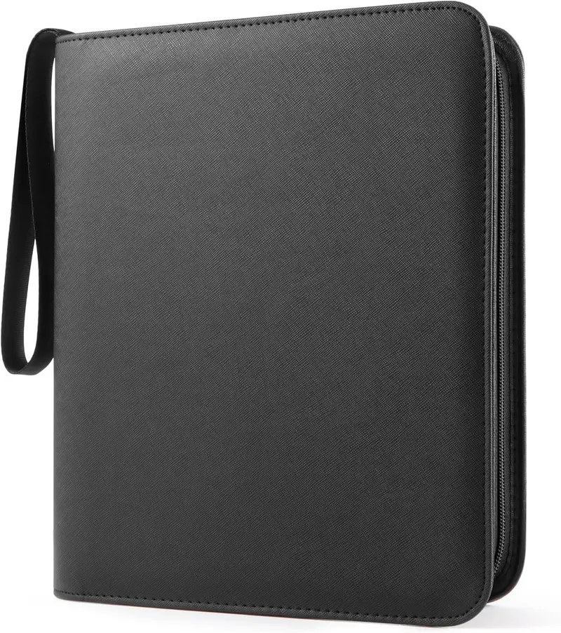 2x2 card binder Resiplush 2x2 Toploader Binder – 160 Pockets with Zipper – PayaShell