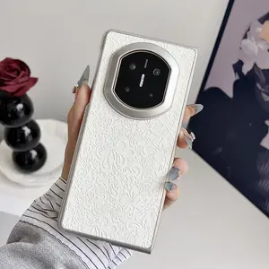 Temperament Ruiyun pattern is suitable for Huawei MateX7 folding screen mobile phone case, new matex6 collector's edition leather pattern shell X5 high-end printing protective case matex3 men's and women's models