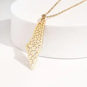 Palestine Webbed Necklace | Gold